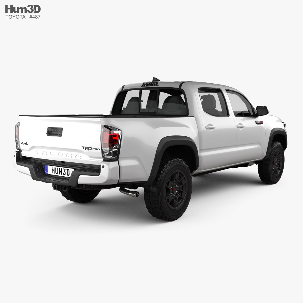 Toyota Tacoma Double Cab TRD Pro 2023 3D model