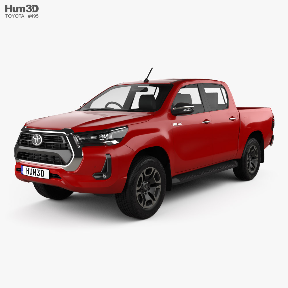 Toyota Hilux Double Cab 2023 3D model