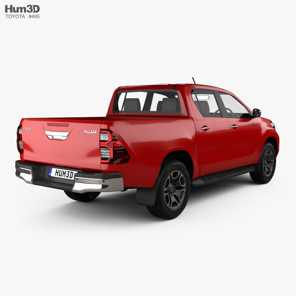 Toyota Hilux Double Cab 2023 3D model