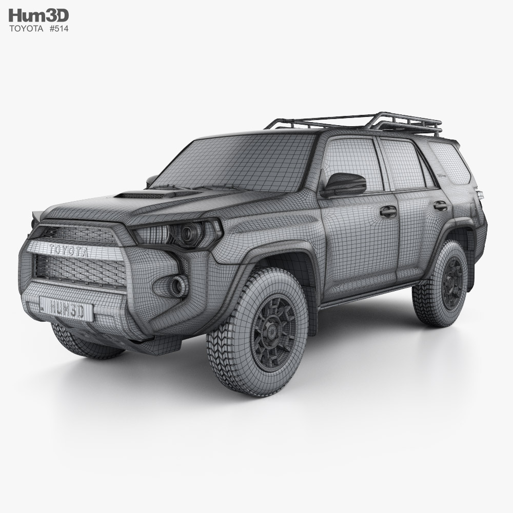 Toyota 4Runner TRD Pro 2024 3D model