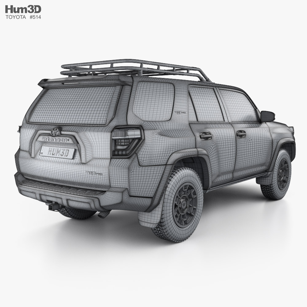 Toyota 4Runner TRD Pro 2024 3D model