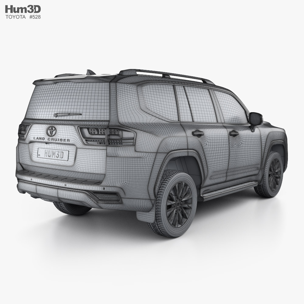 Toyota Land Cruiser 2024 3D model