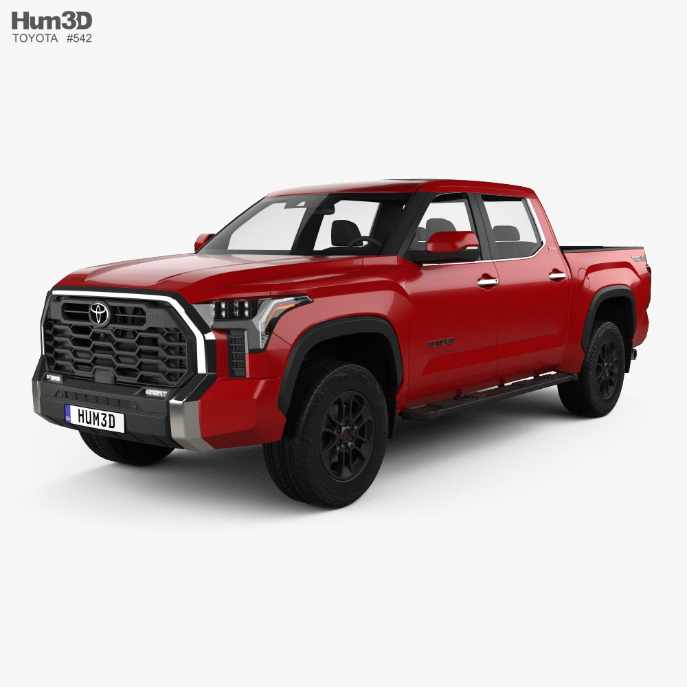 Toyota Tundra Crew Max Limited 2024 3D model