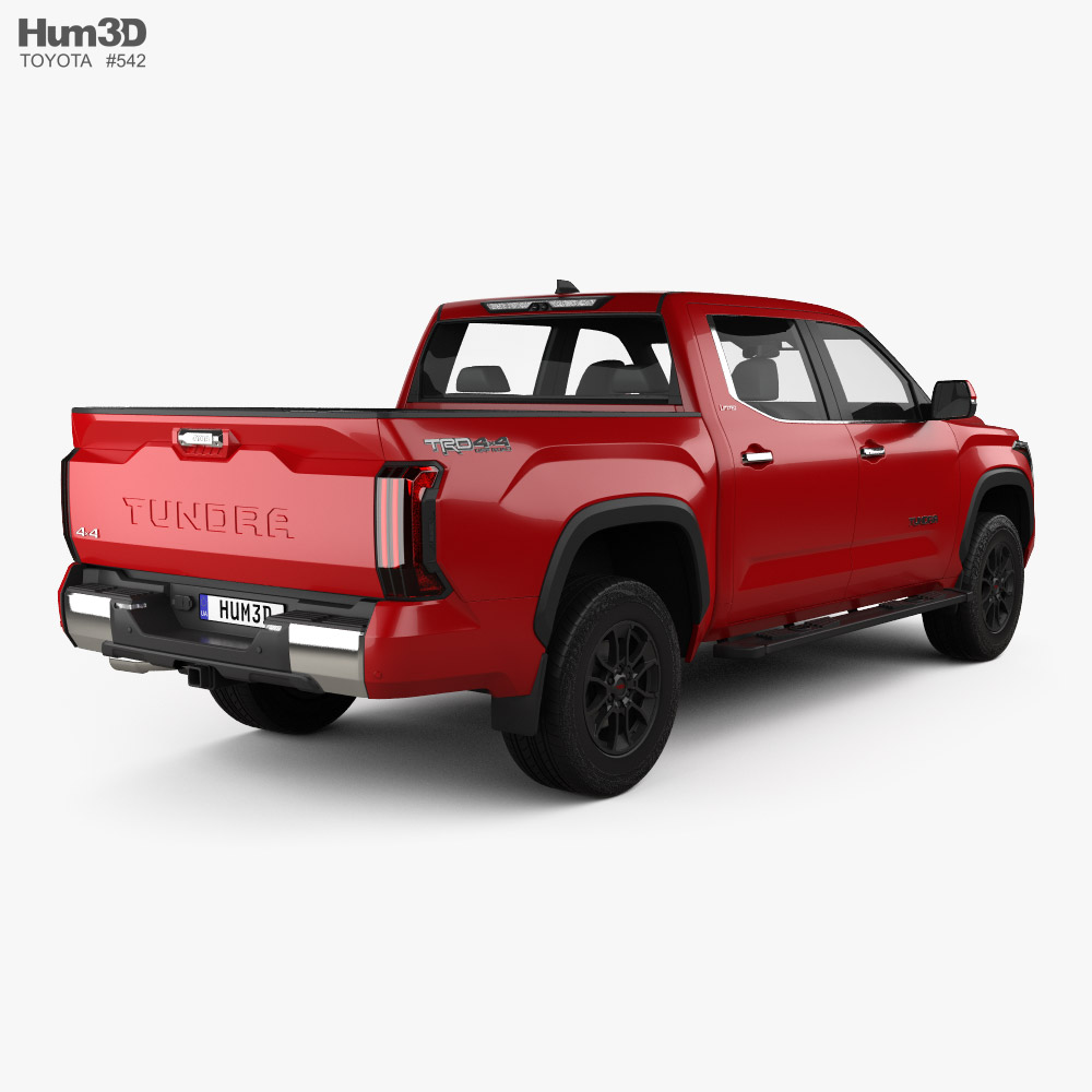 Toyota Tundra Crew Max Limited 2024 3D model