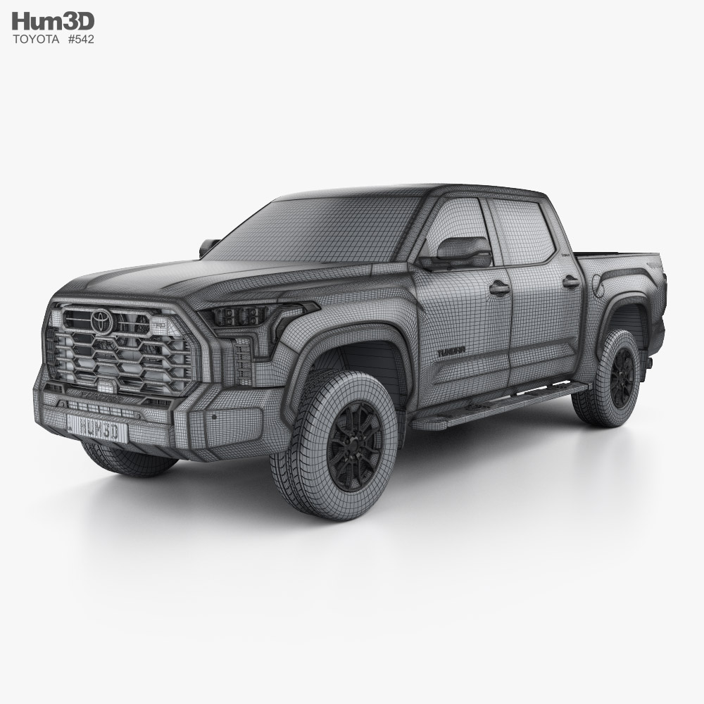 Toyota Tundra Crew Max Limited 2024 3D model