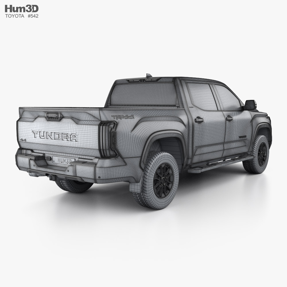 Toyota Tundra Crew Max Limited 2024 3D model