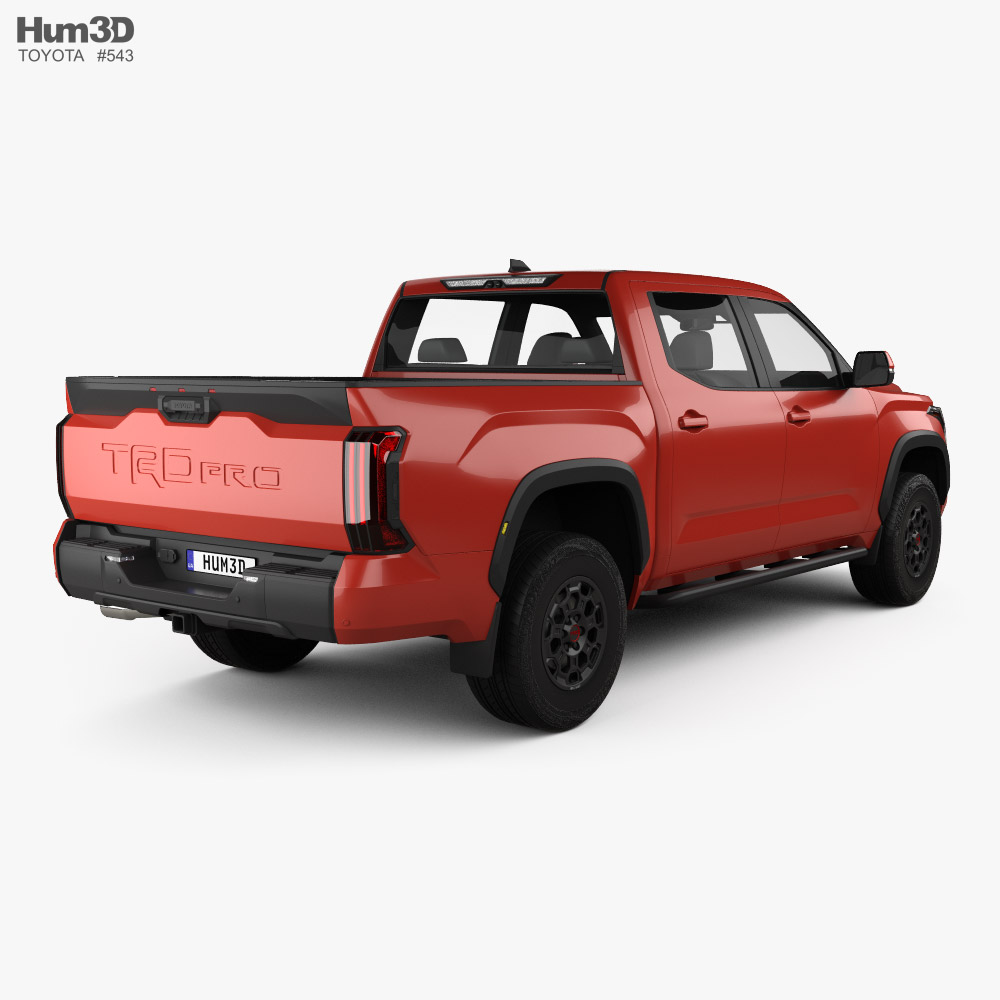 Toyota Tundra CrewMax TRD Pro 2024 3D model