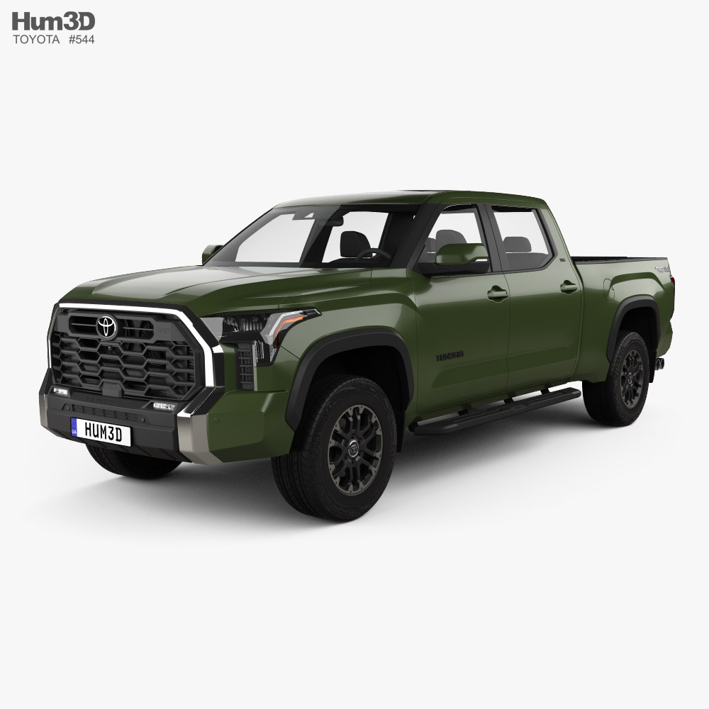 Toyota Tundra CrewMax TRD SR5 2024 3D model