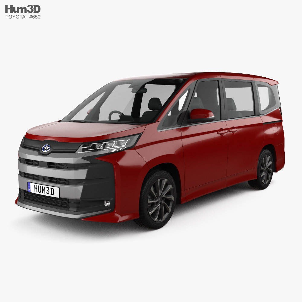 Toyota Noah SZ 2024 3D model