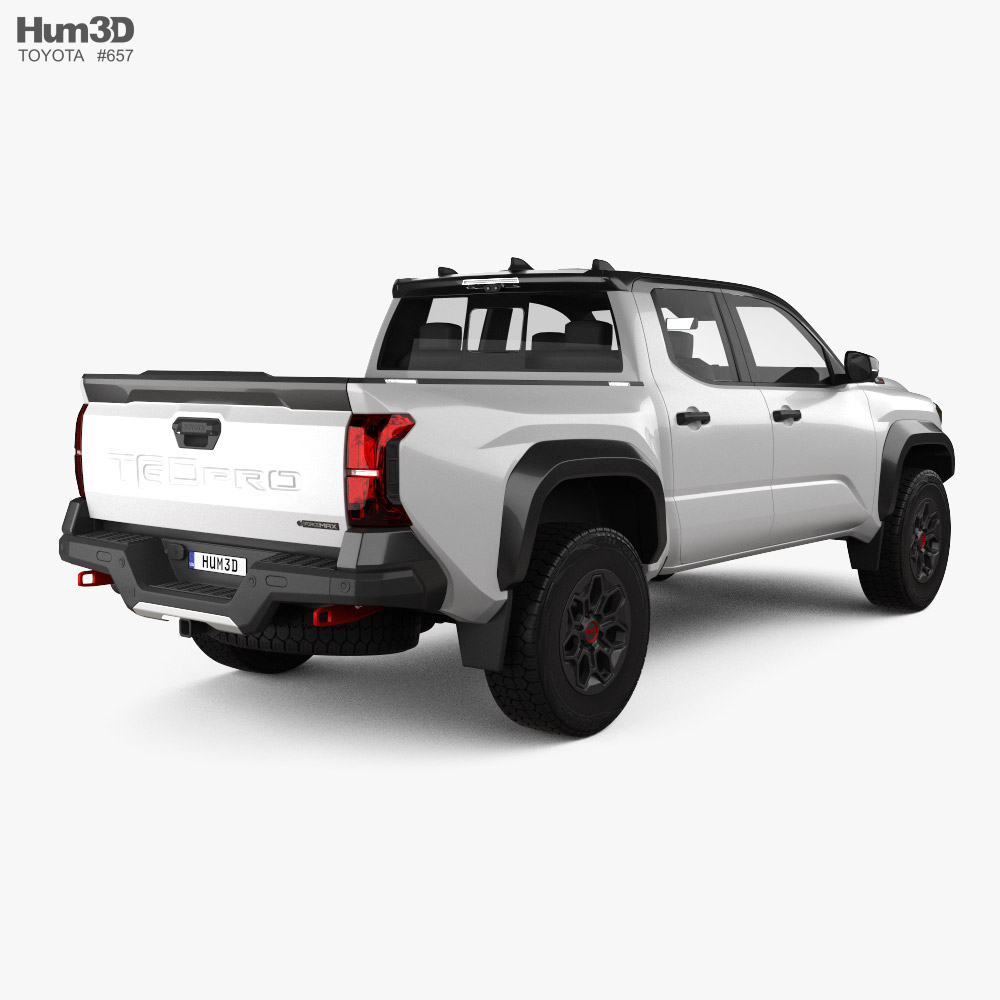 Toyota Tacoma Double Cab Short Bed TRD Pro 2024 3D model