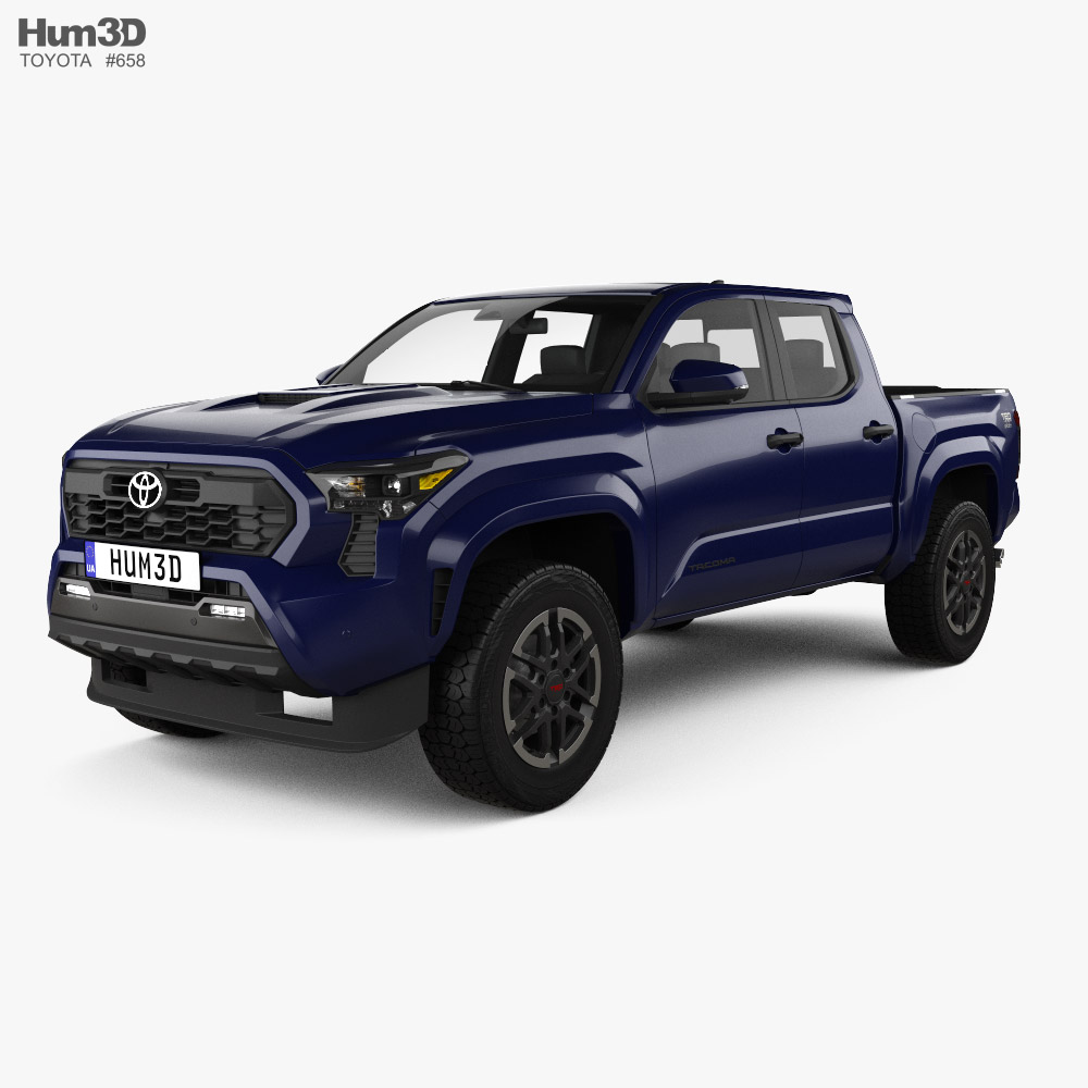 Toyota Tacoma Double Cab Short Bed TRD Sport 2024 3D model