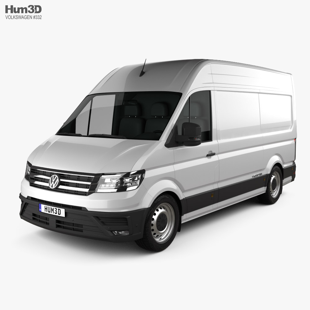 Volkswagen E-Crafter Panel Van L1H2 2020 3D model