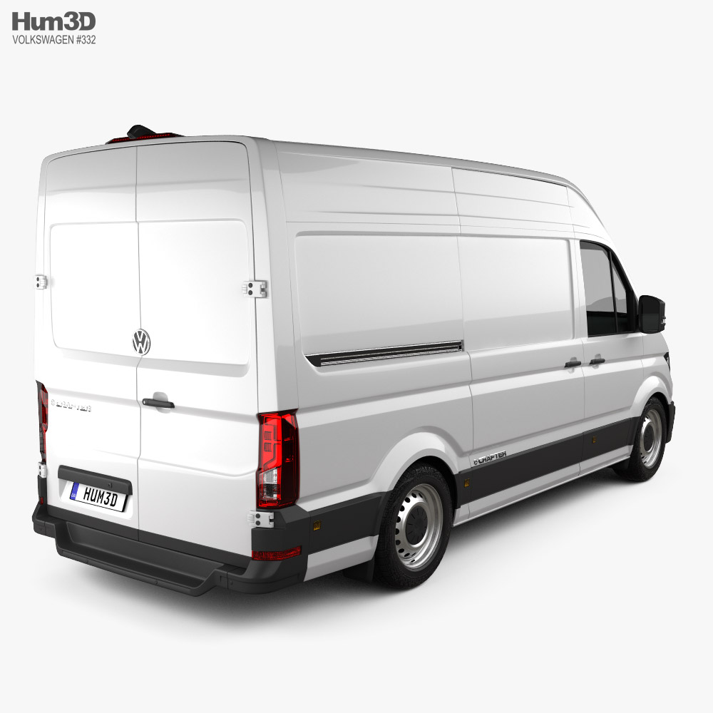 Volkswagen E-Crafter Panel Van L1H2 2020 3D model