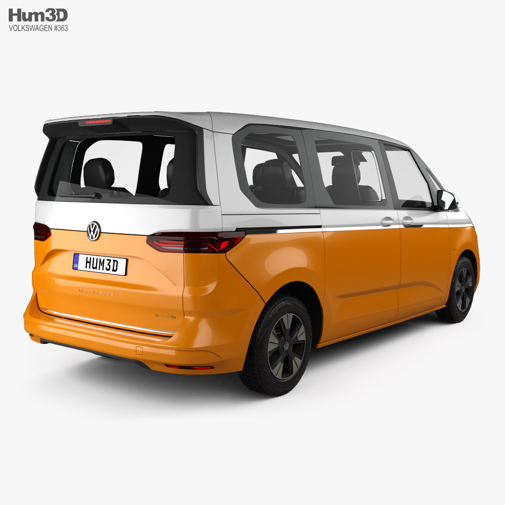 Volkswagen Transporter (T7) Multivan eHybrid 2024 3D model