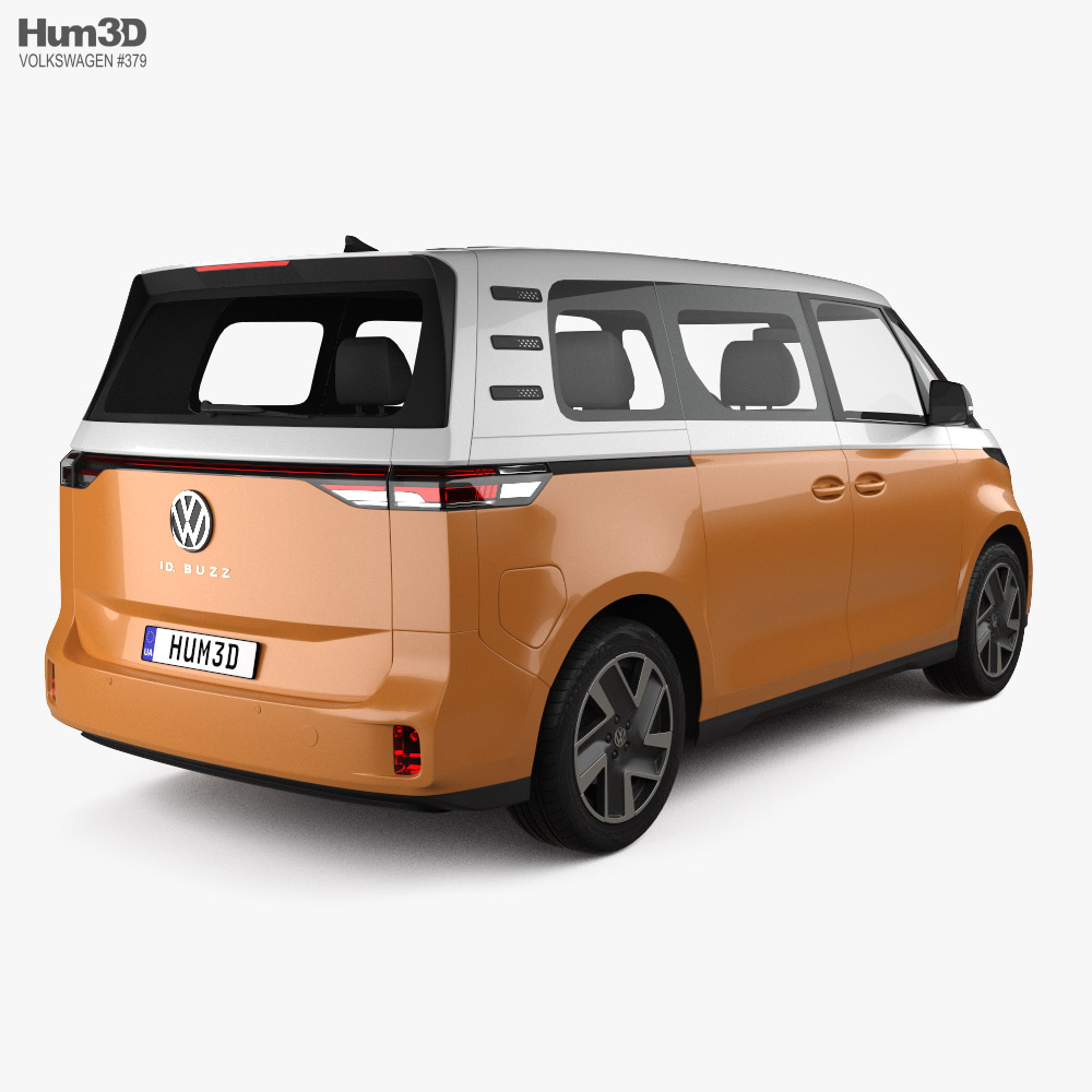 Volkswagen ID Buzz 2024 3D model