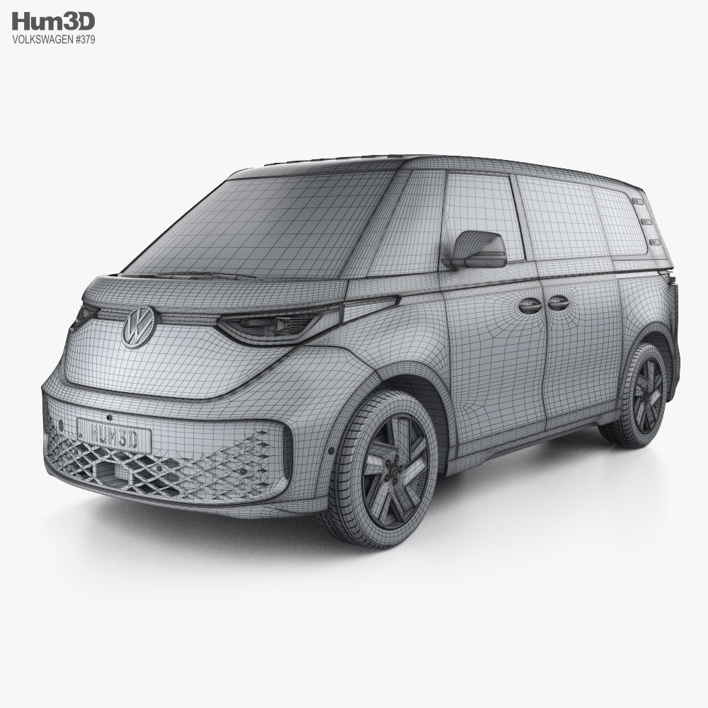 Volkswagen ID Buzz 2024 3D model