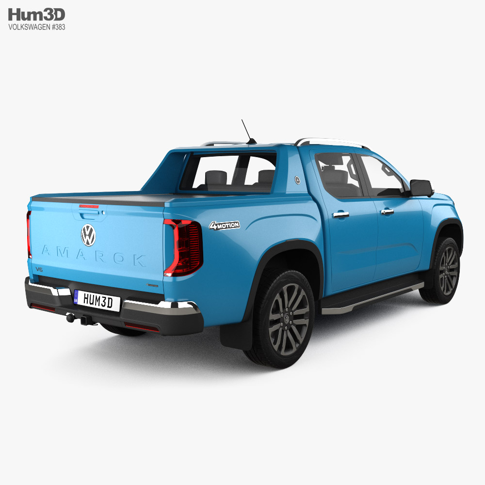 Volkswagen Amarok Double Cab Aventura 2024 3D model
