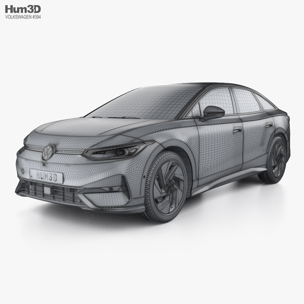 Volkswagen ID.7 2024 3D model