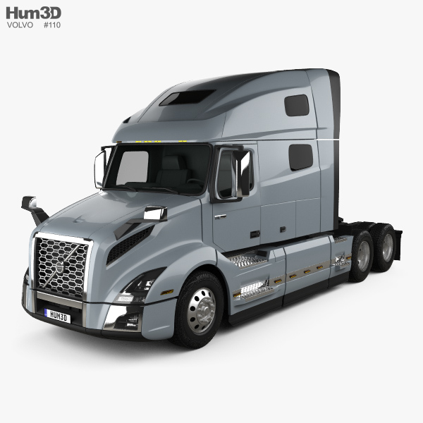 Volvo VNL (760) Tractor Truck 2020 3D model