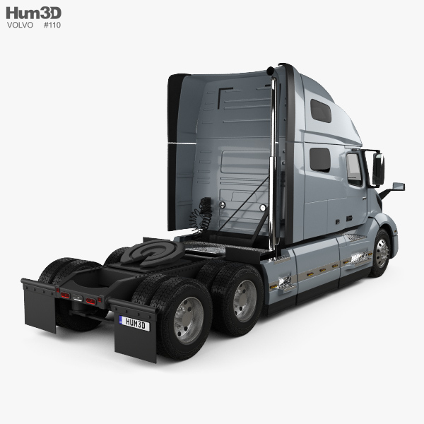 Volvo VNL (760) Tractor Truck 2020 3D model