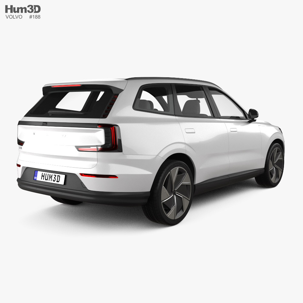 Volvo EX90 2024 3D model